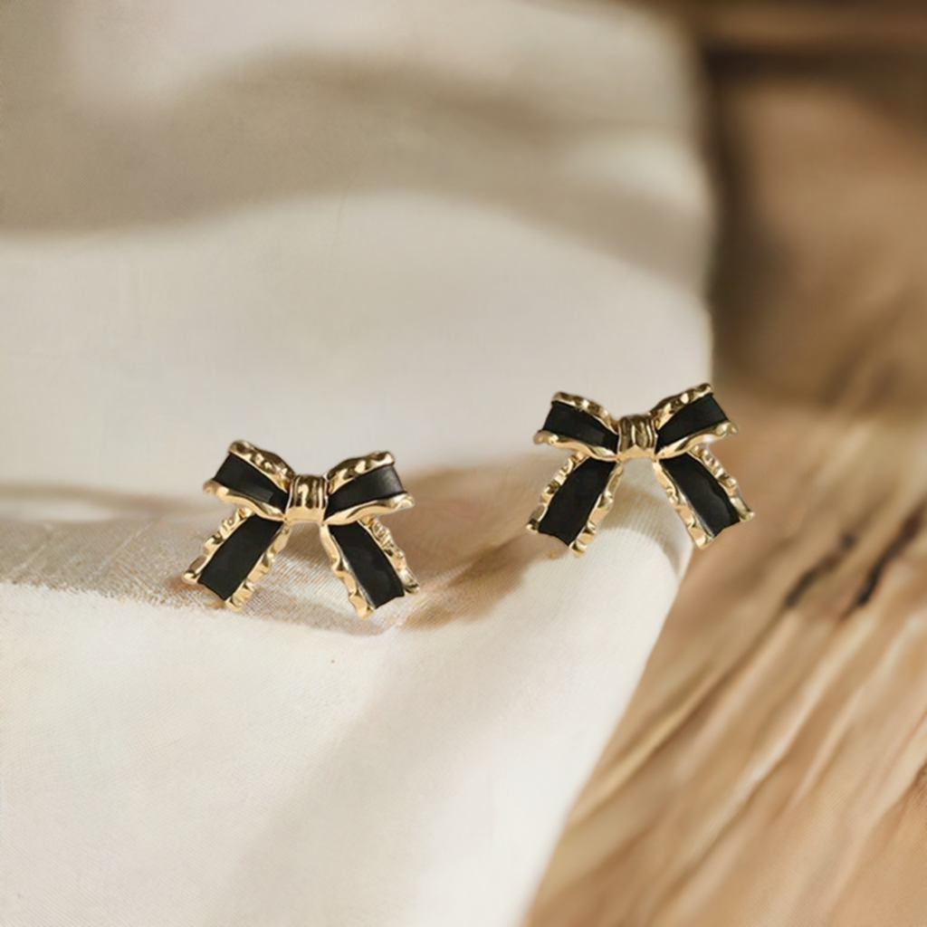 Bow Stud Earrings