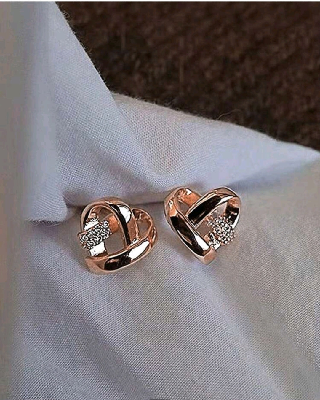Golden Embrace Knot Earrings